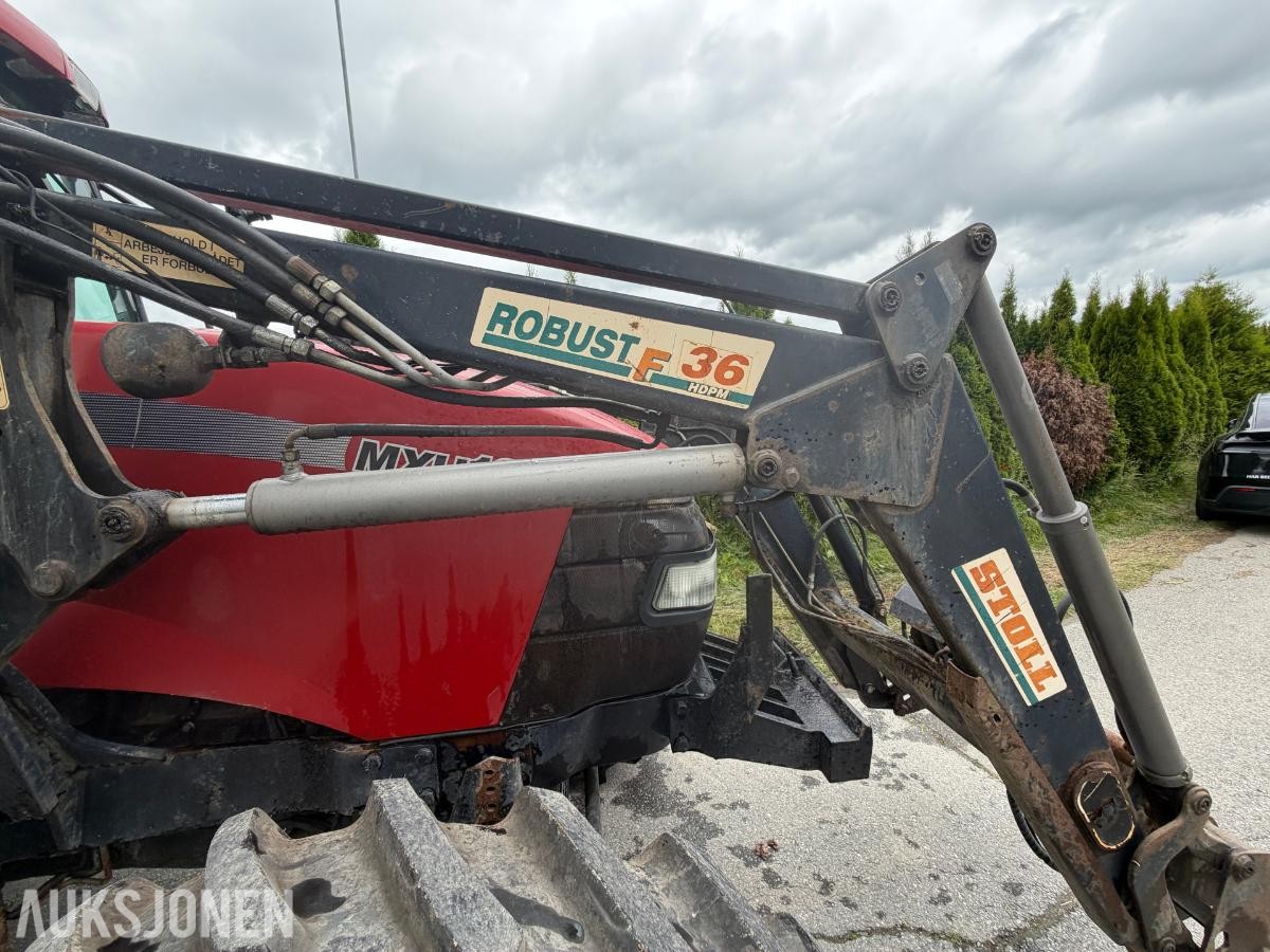 2004 CASE IH MXU135 TRAKTOR MED STOLL ROBUST F36 FRONTLASTER