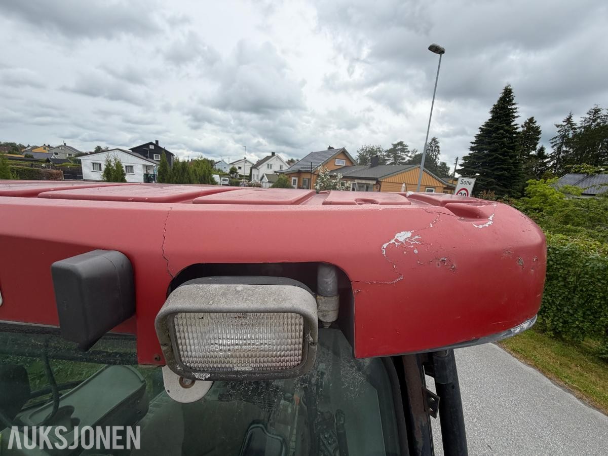 2004 CASE IH MXU135 TRAKTOR MED STOLL ROBUST F36 FRONTLASTER