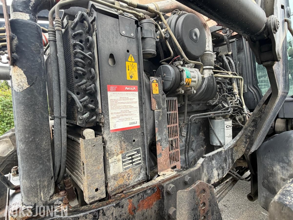 2004 CASE IH MXU135 TRAKTOR MED STOLL ROBUST F36 FRONTLASTER