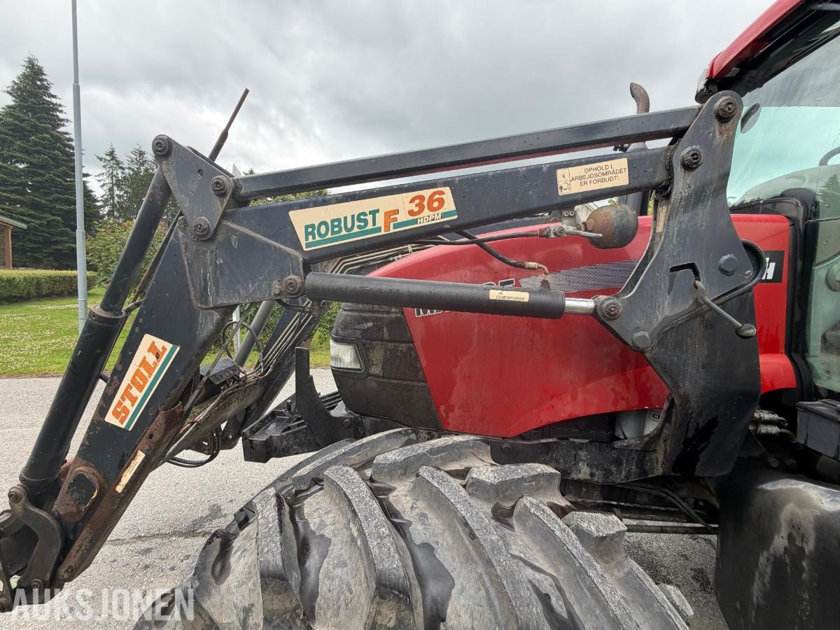 2004 CASE IH MXU135 TRAKTOR MED STOLL ROBUST F36 FRONTLASTER