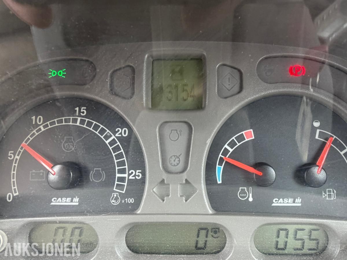 2004 CASE IH MXU135 TRAKTOR MED STOLL ROBUST F36 FRONTLASTER