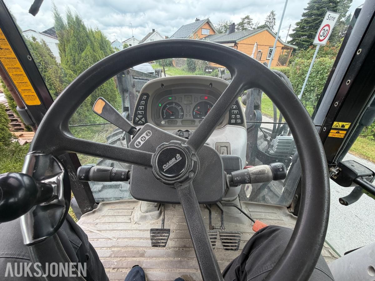 2004 CASE IH MXU135 TRAKTOR MED STOLL ROBUST F36 FRONTLASTER