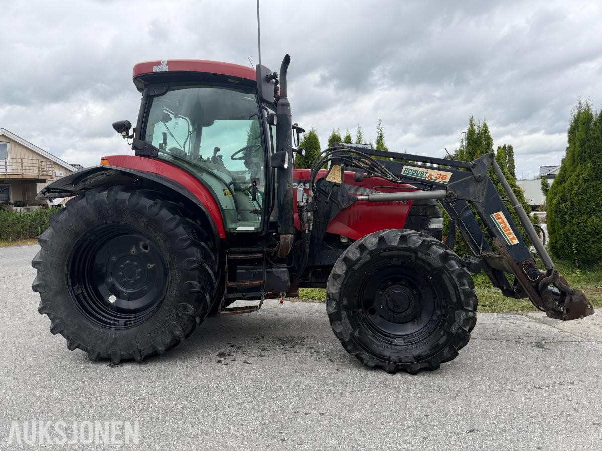 2004 CASE IH MXU135 TRAKTOR MED STOLL ROBUST F36 FRONTLASTER