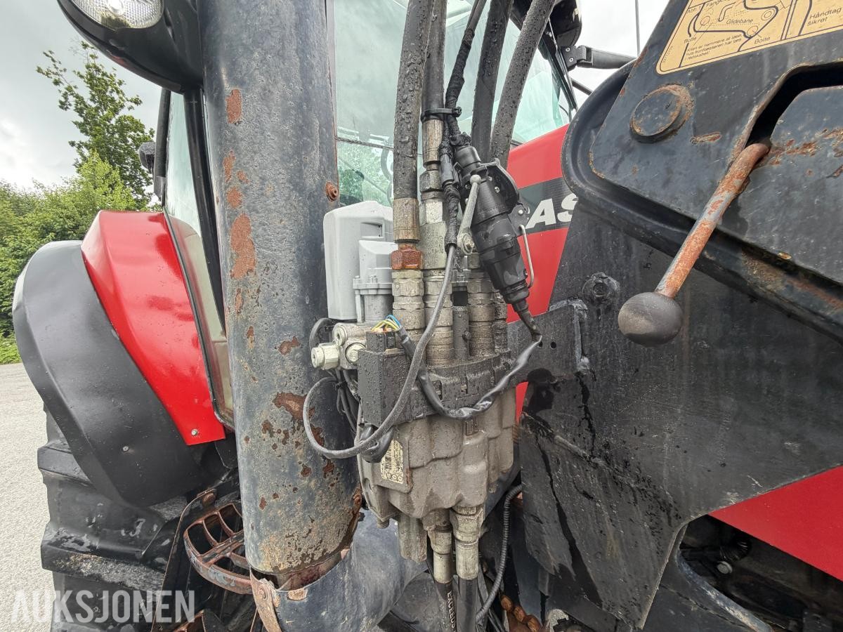2004 CASE IH MXU135 TRAKTOR MED STOLL ROBUST F36 FRONTLASTER