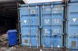 2013 20 fots container med reoler
