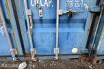 2013 20 fots container med reoler