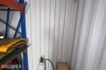2013 20 fots container med reoler