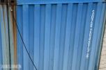 2013 20 fots container med reoler
