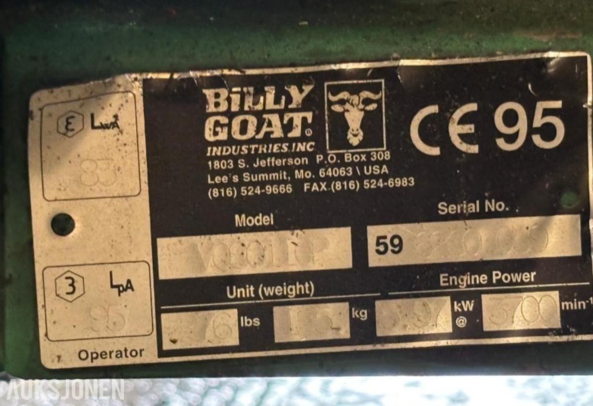 Billy Goat Sp601 Løvsuger