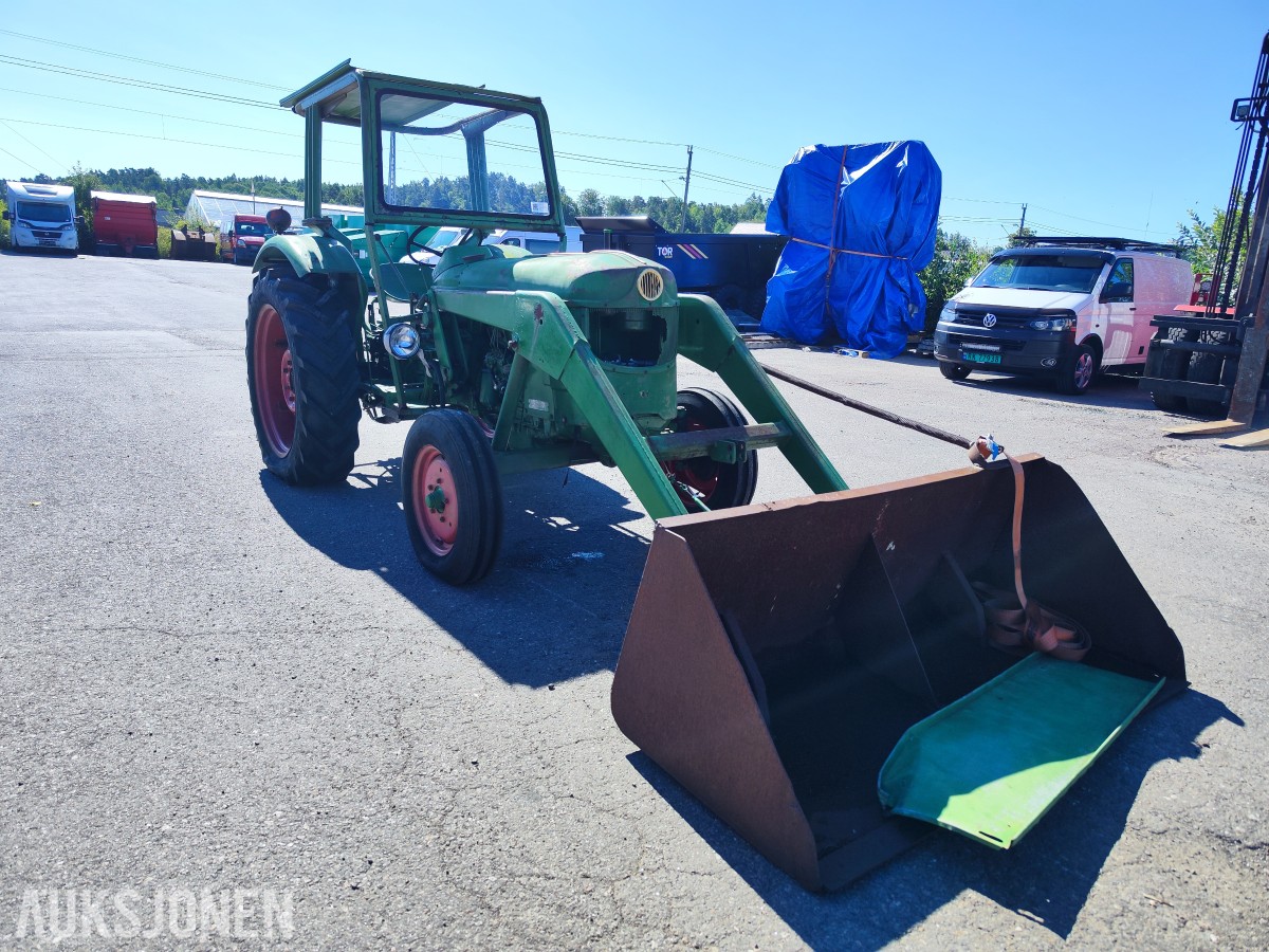 1966 Deutz D4005 - Frontlaster med skuffe – 44 hk