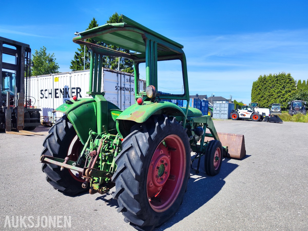 1966 Deutz D4005 - Frontlaster med skuffe – 44 hk
