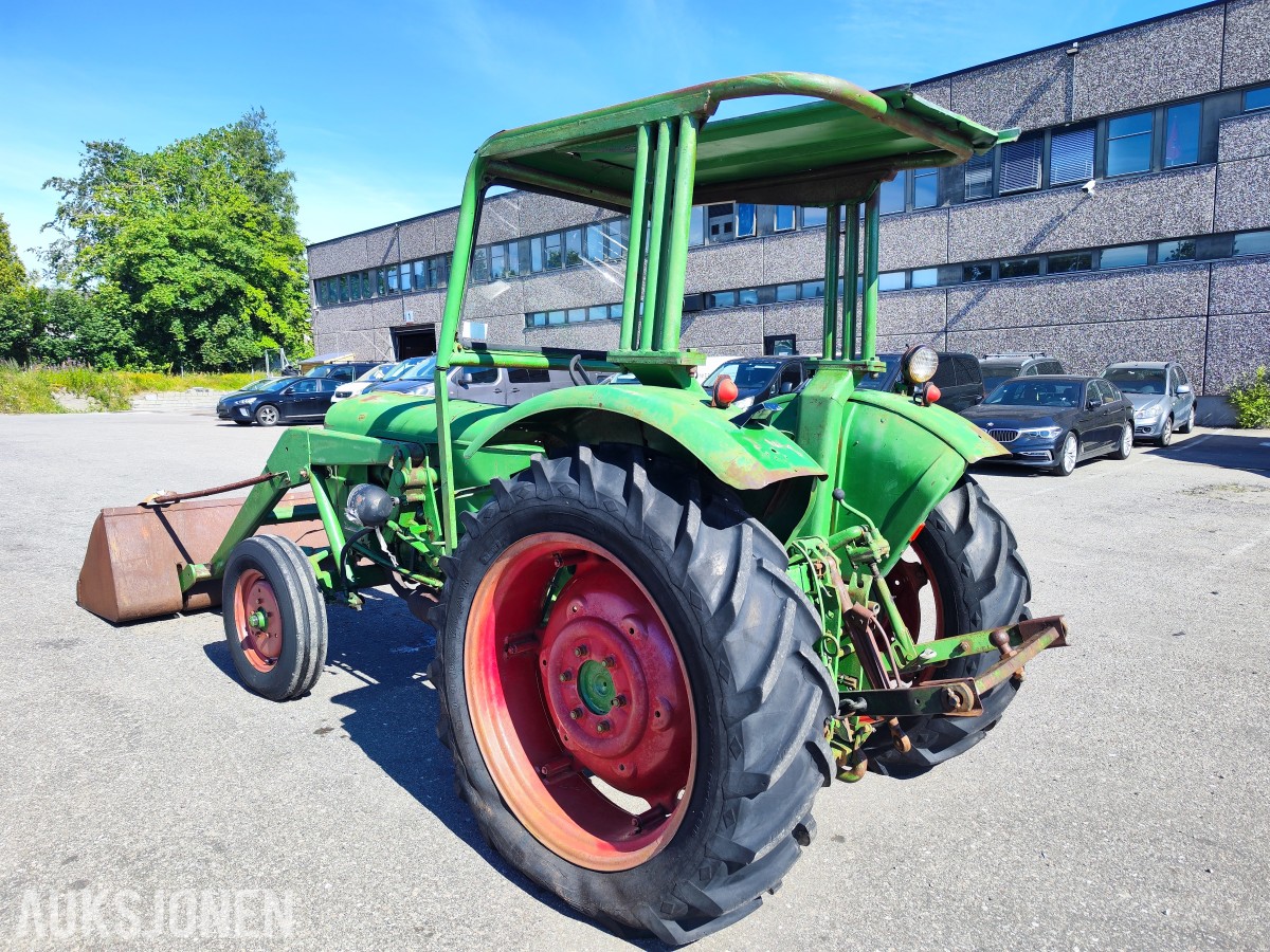 1966 Deutz D4005 - Frontlaster med skuffe – 44 hk