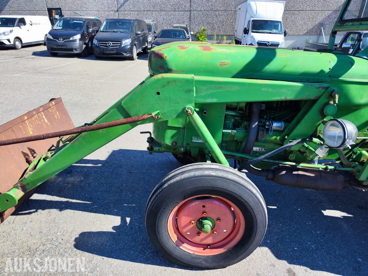1966 Deutz D4005 - Frontlaster med skuffe – 44 hk