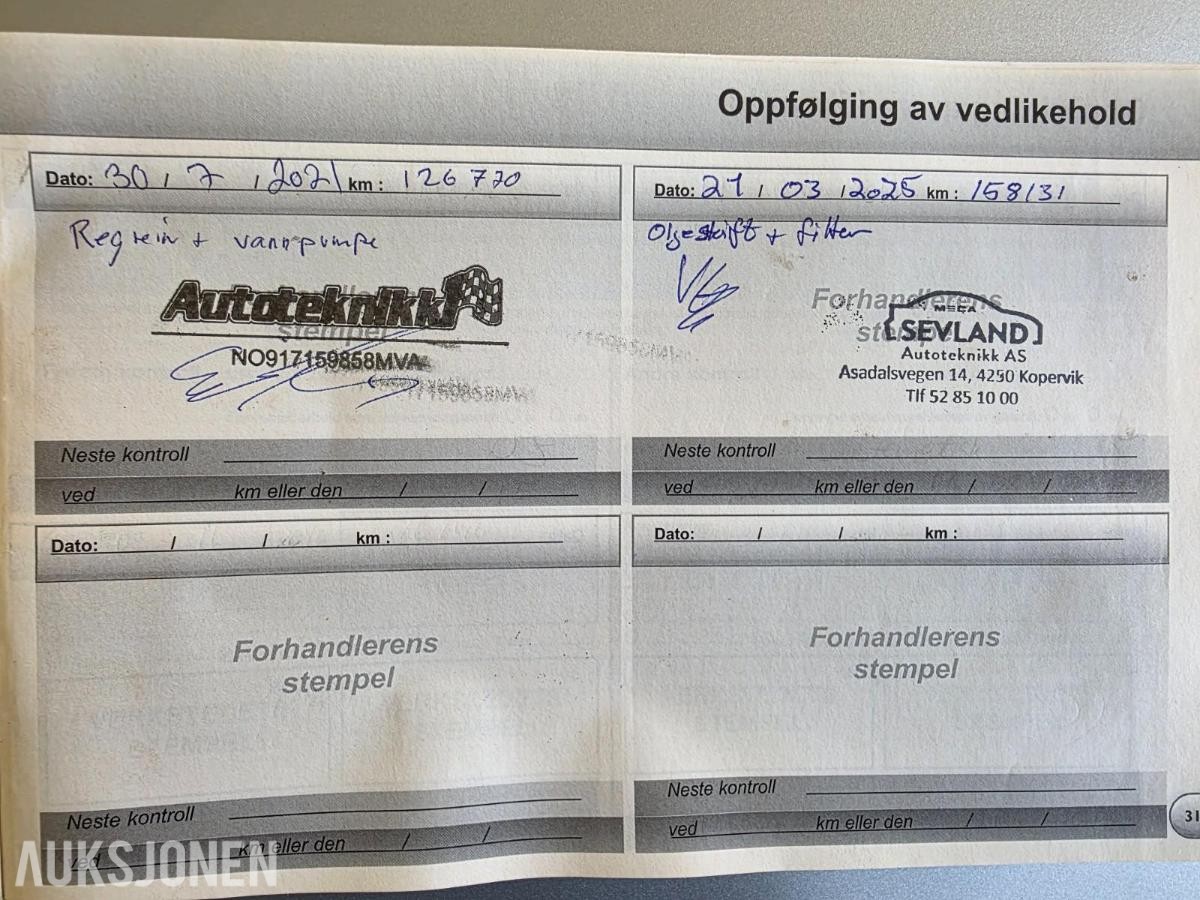 2010 Peugeot 3008 1.6HDi 109HK AUTOMAT MED TILHENGERFESTE OG PANORAMATAK, 159000km