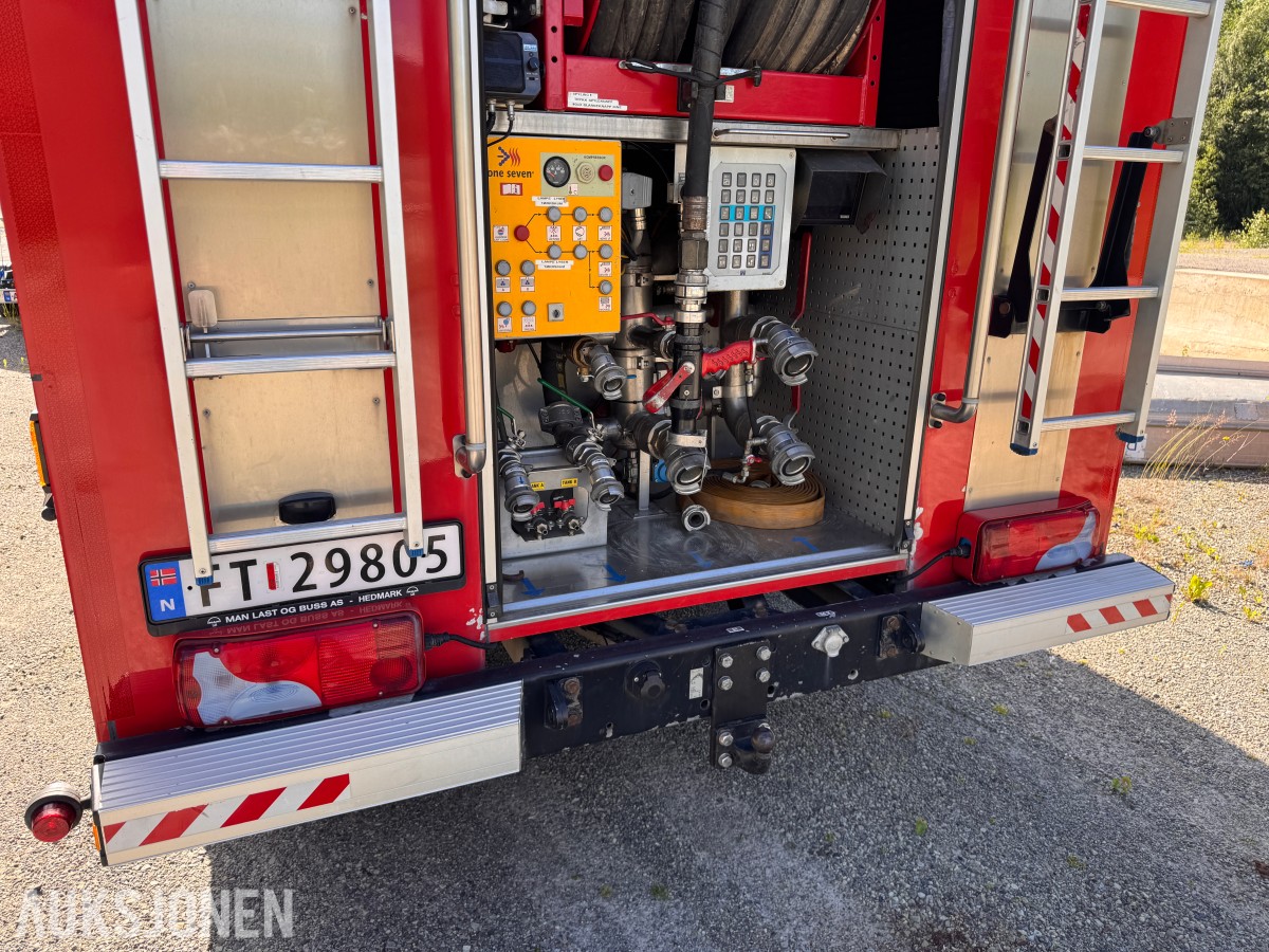 2010 MAN TGM13.290 komplett brannbil 4X4
