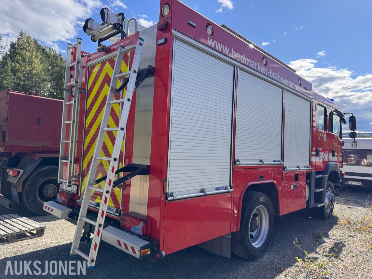 2010 MAN TGM13.290 komplett brannbil 4X4