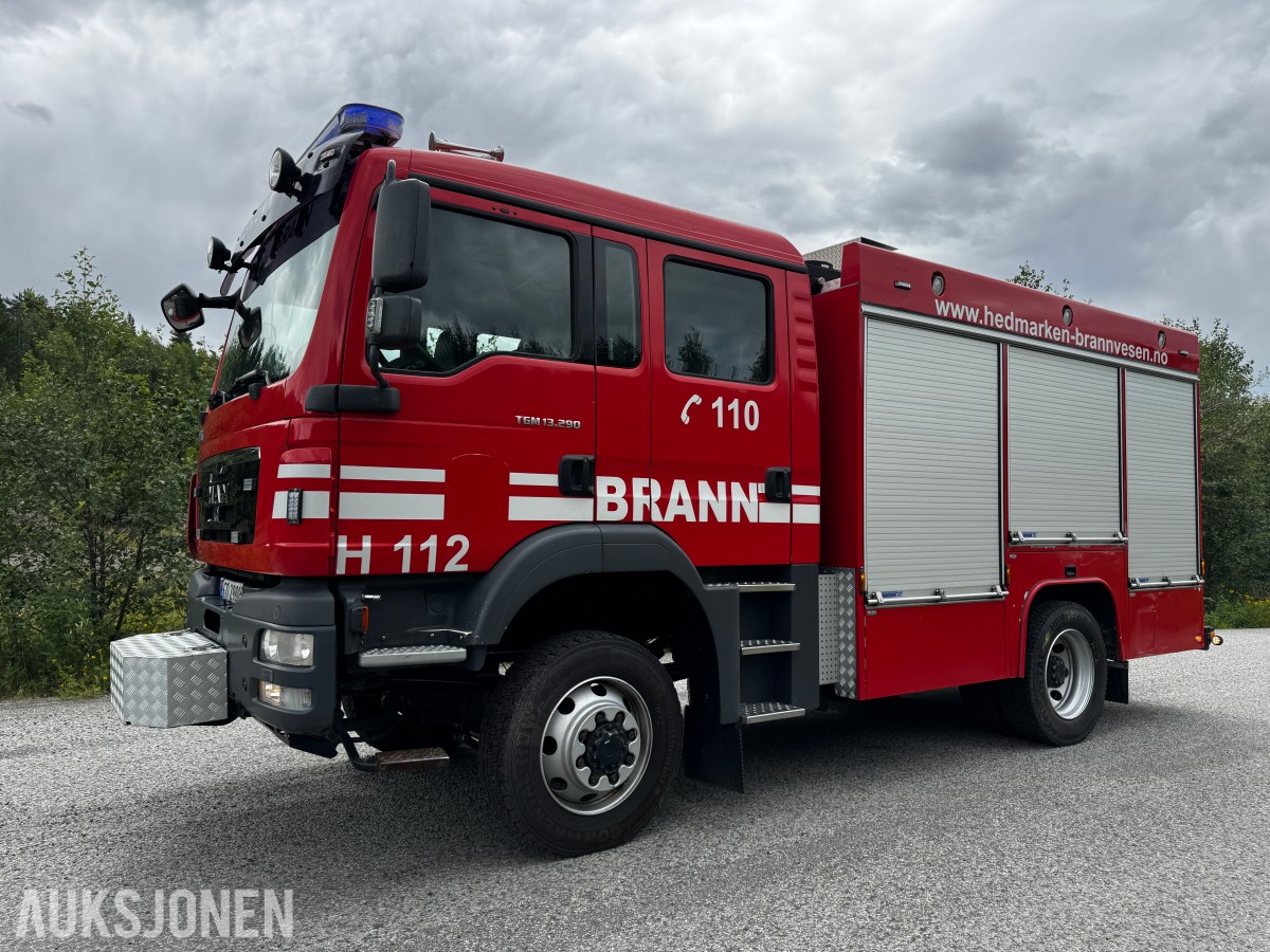 2010 MAN TGM13.290 komplett brannbil 4X4