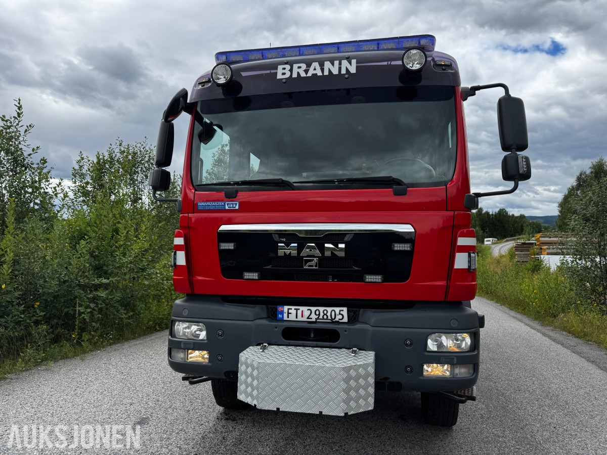2010 MAN TGM13.290 komplett brannbil 4X4