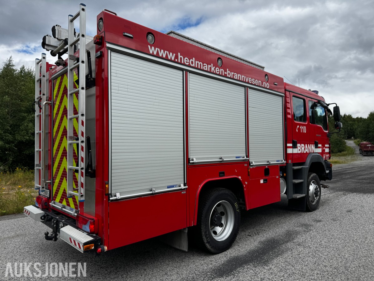 2010 MAN TGM13.290 komplett brannbil 4X4