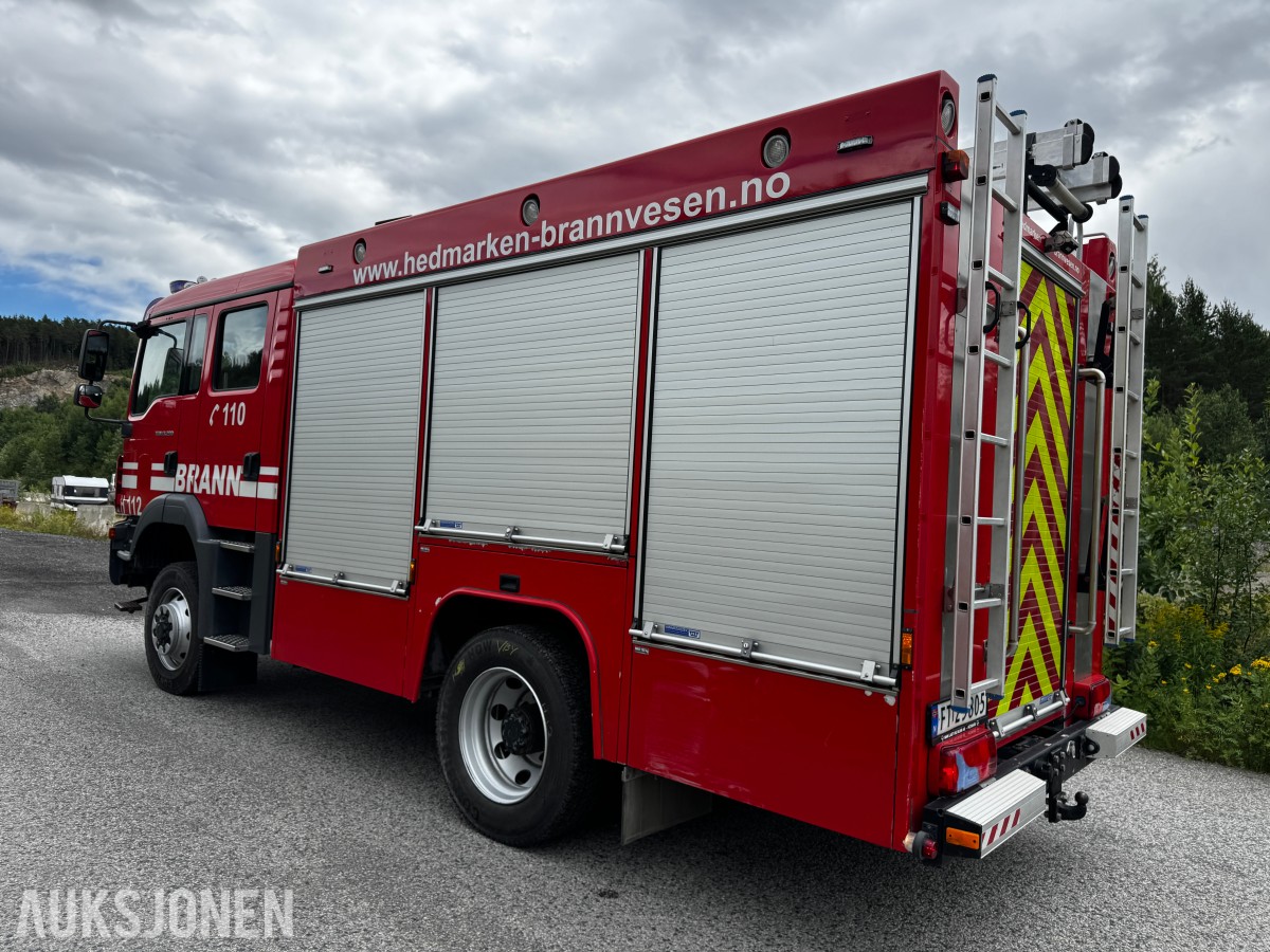2010 MAN TGM13.290 komplett brannbil 4X4