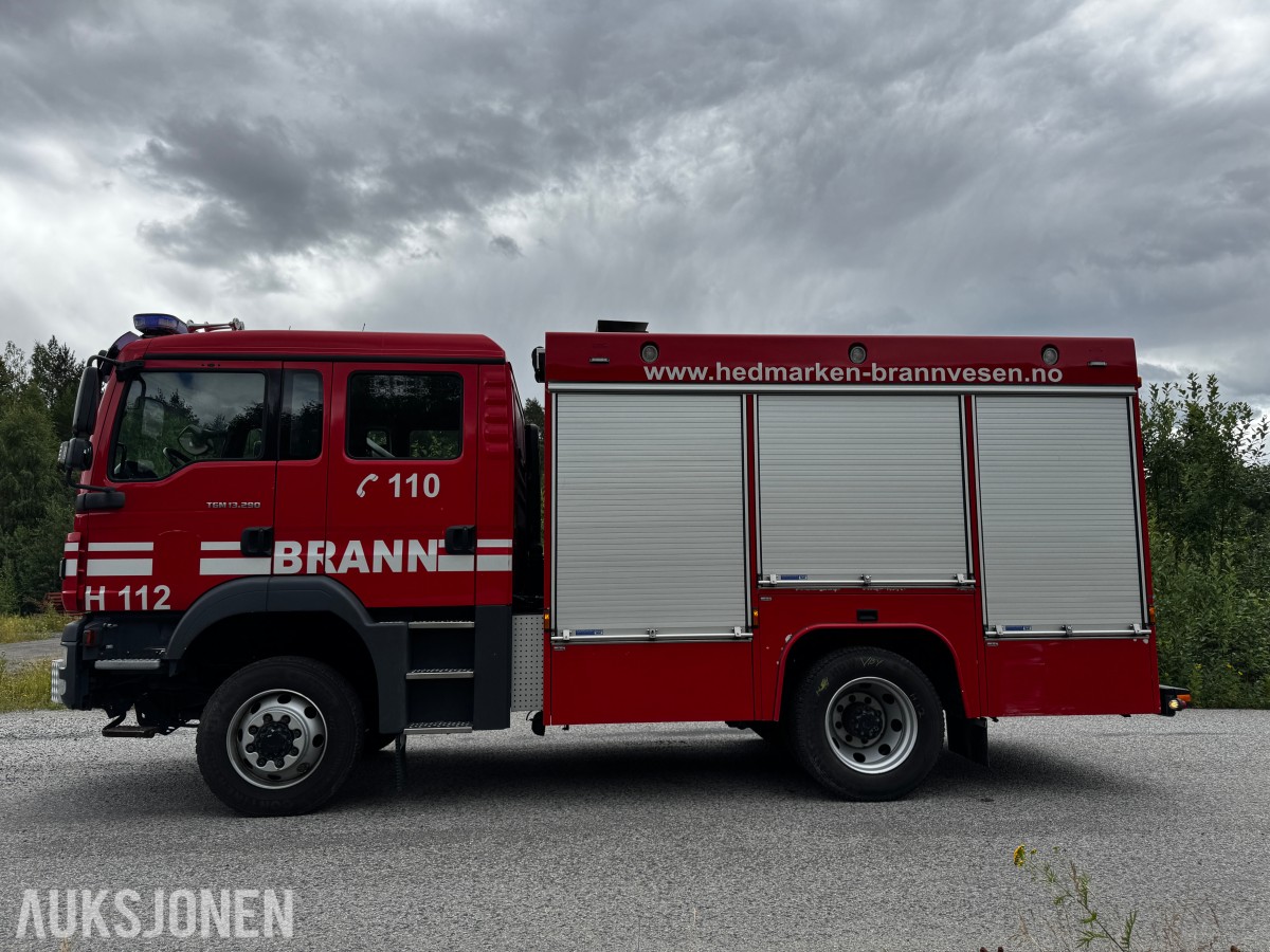 2010 MAN TGM13.290 komplett brannbil 4X4