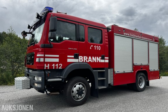 2010 MAN TGM13.290 komplett brannbil 4X4