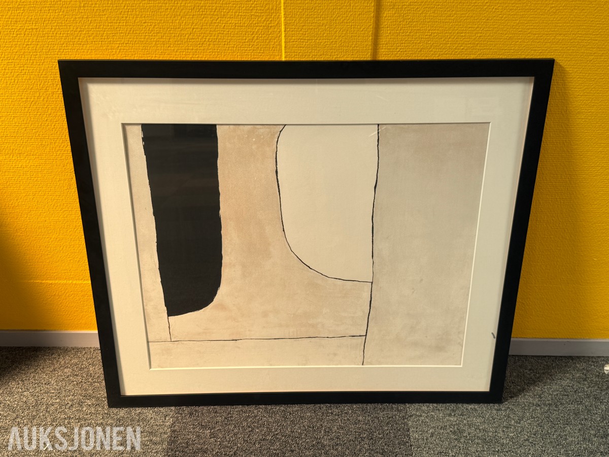 Etter William Scott – innrammet kunsttrykk ca 85 × 75 cm