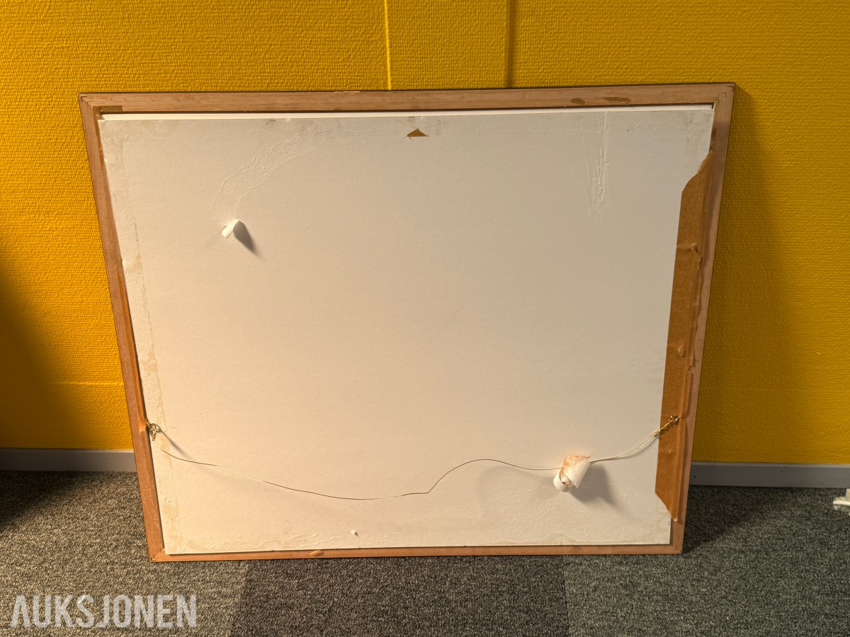 Etter William Scott – innrammet kunsttrykk ca 85 × 75 cm