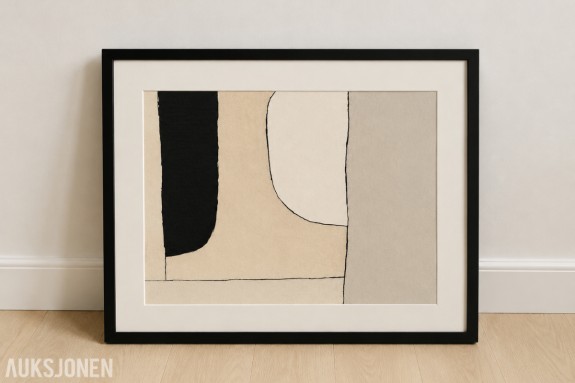 Etter William Scott – innrammet kunsttrykk ca 85 × 75 cm