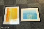 2 innrammede kunsttrykk av Susanne Stähli