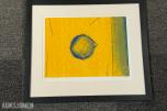 3 innrammede signerte serigrafier av Walter Fusi