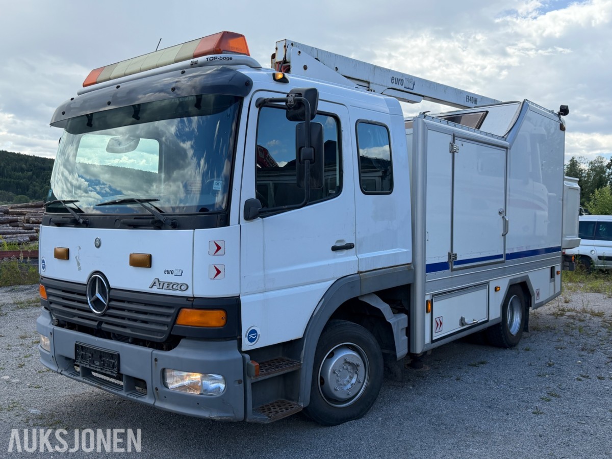 2003 Mercedes-Benz 823/33AT Atego Liftbil - Eurolift arbeidsplattform