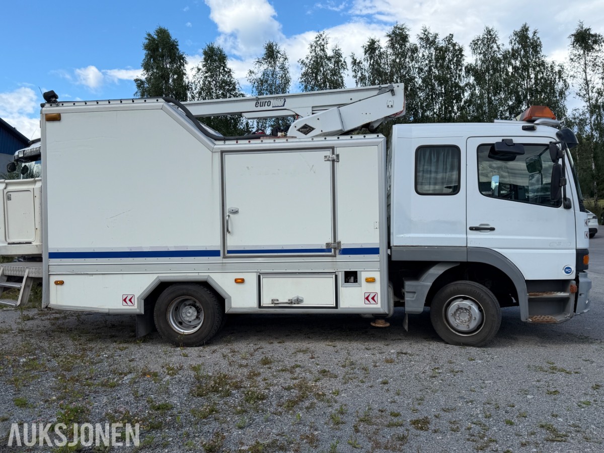 2003 Mercedes-Benz 823/33AT Atego Liftbil - Eurolift arbeidsplattform