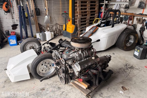 Gatebilprosjekt m/ Chevrolet 350 V8 og B&M kompressor