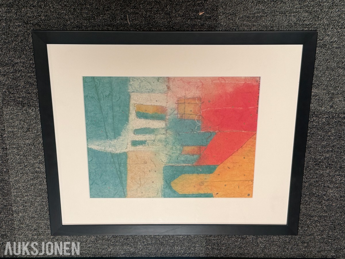 3 innrammede bilder og NorSun-minne i ramme