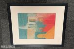 3 innrammede bilder og NorSun-minne i ramme