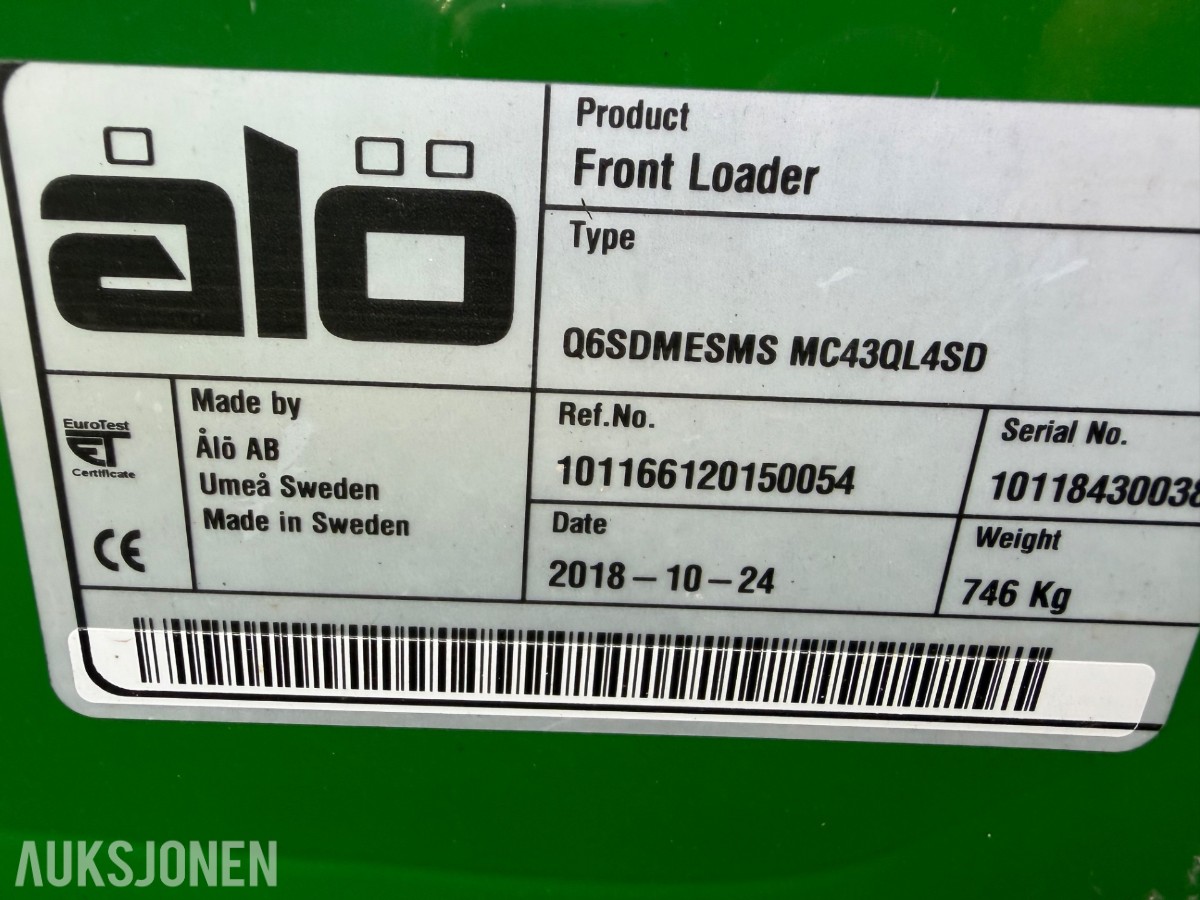 2018 John Deere 6155 R