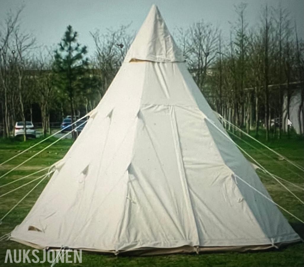 TIPI GLAMPINGTELT 500x500x350CM L/B/H.