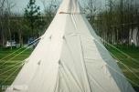 TIPI GLAMPINGTELT 500x500x350CM L/B/H.
