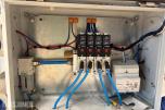 Pneumatisk 4-veis trykkluftfordeler / fordelingsstasjon med styreskap  – 230V