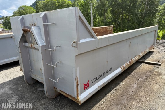 Dumperkasse til krokbil m/ luftstyrt lem
