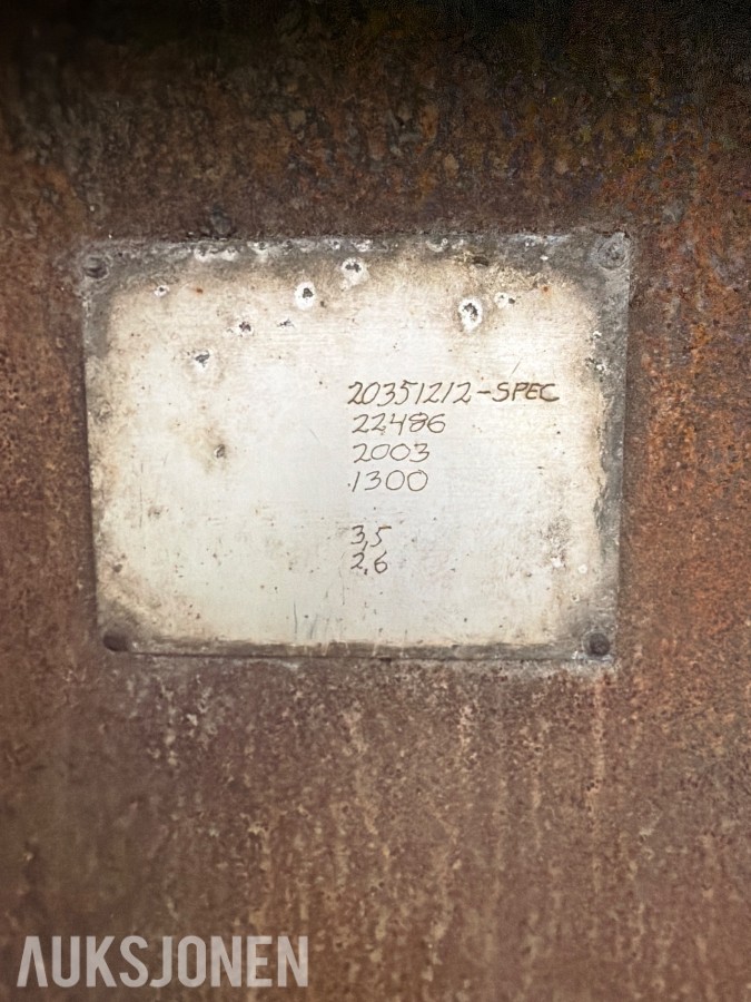Klappvingeskuffe / Snøskuffe med hydrauliske sidevinger – 2,6 m