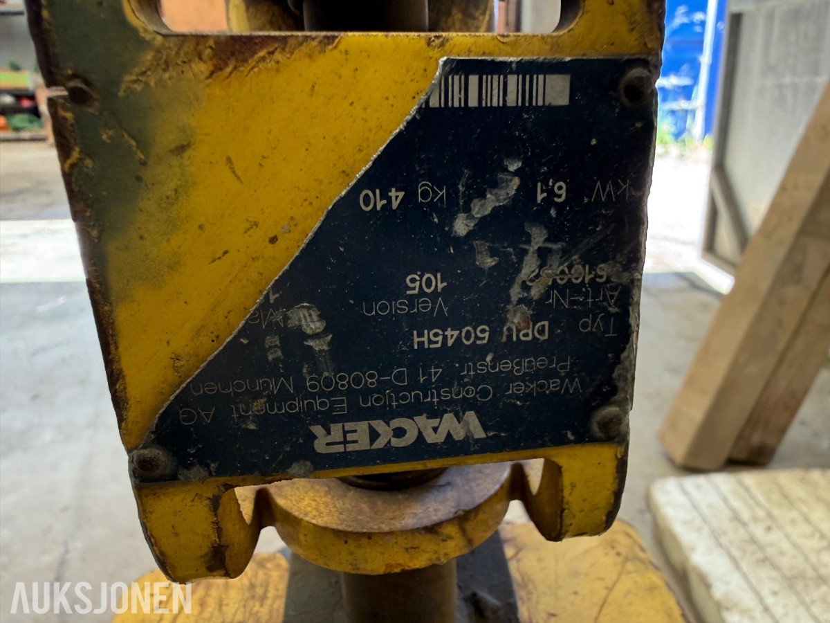 3 stk bomag vibroplater Rep-objekt
