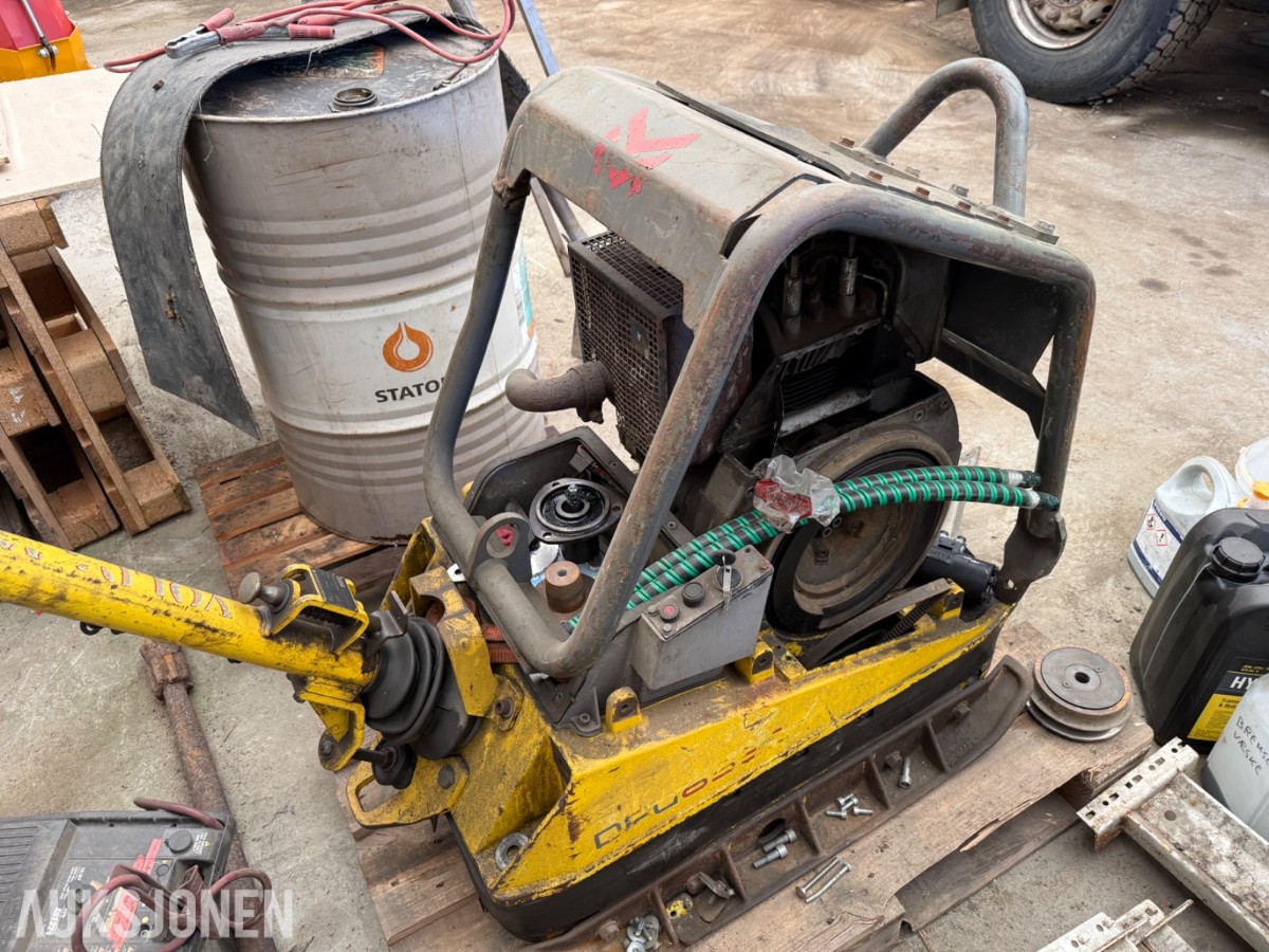 3 stk bomag vibroplater Rep-objekt