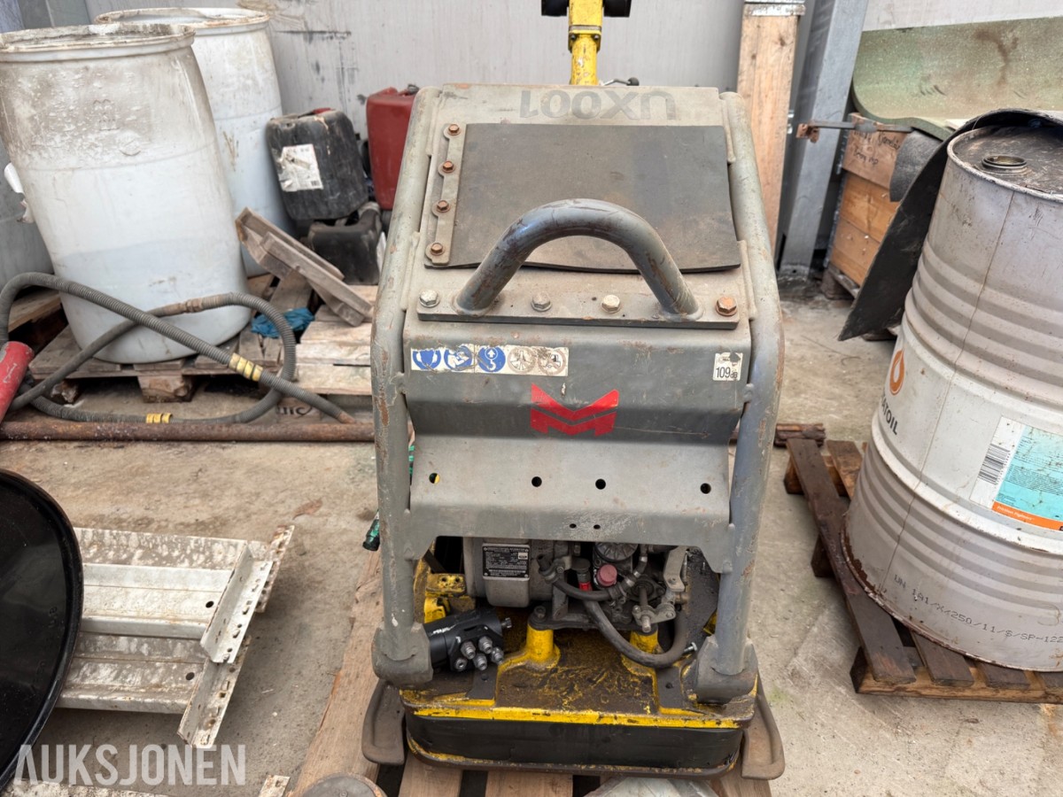3 stk bomag vibroplater Rep-objekt