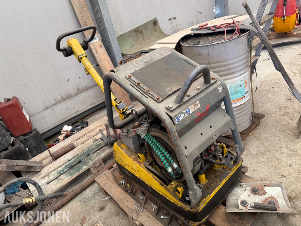 3 stk bomag vibroplater Rep-objekt