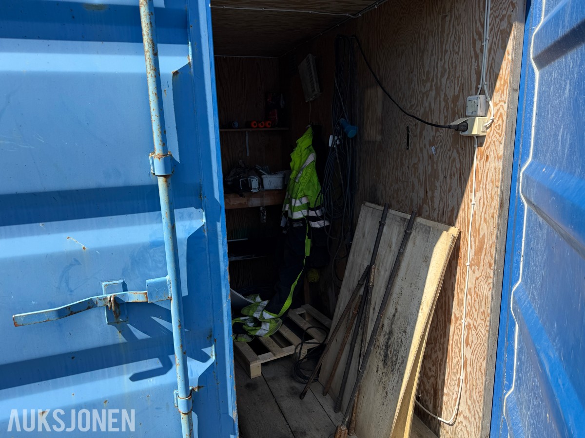 8 fots container Isolert