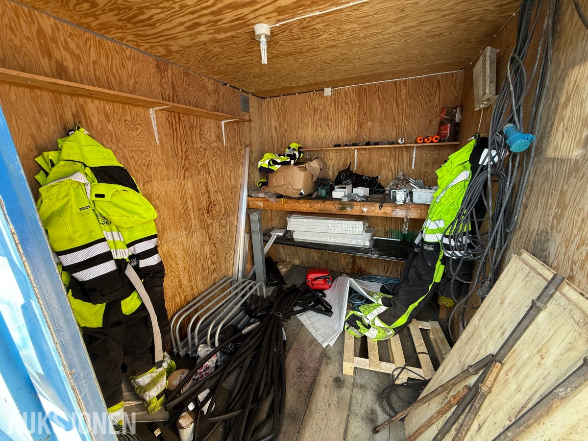 8 fots container Isolert