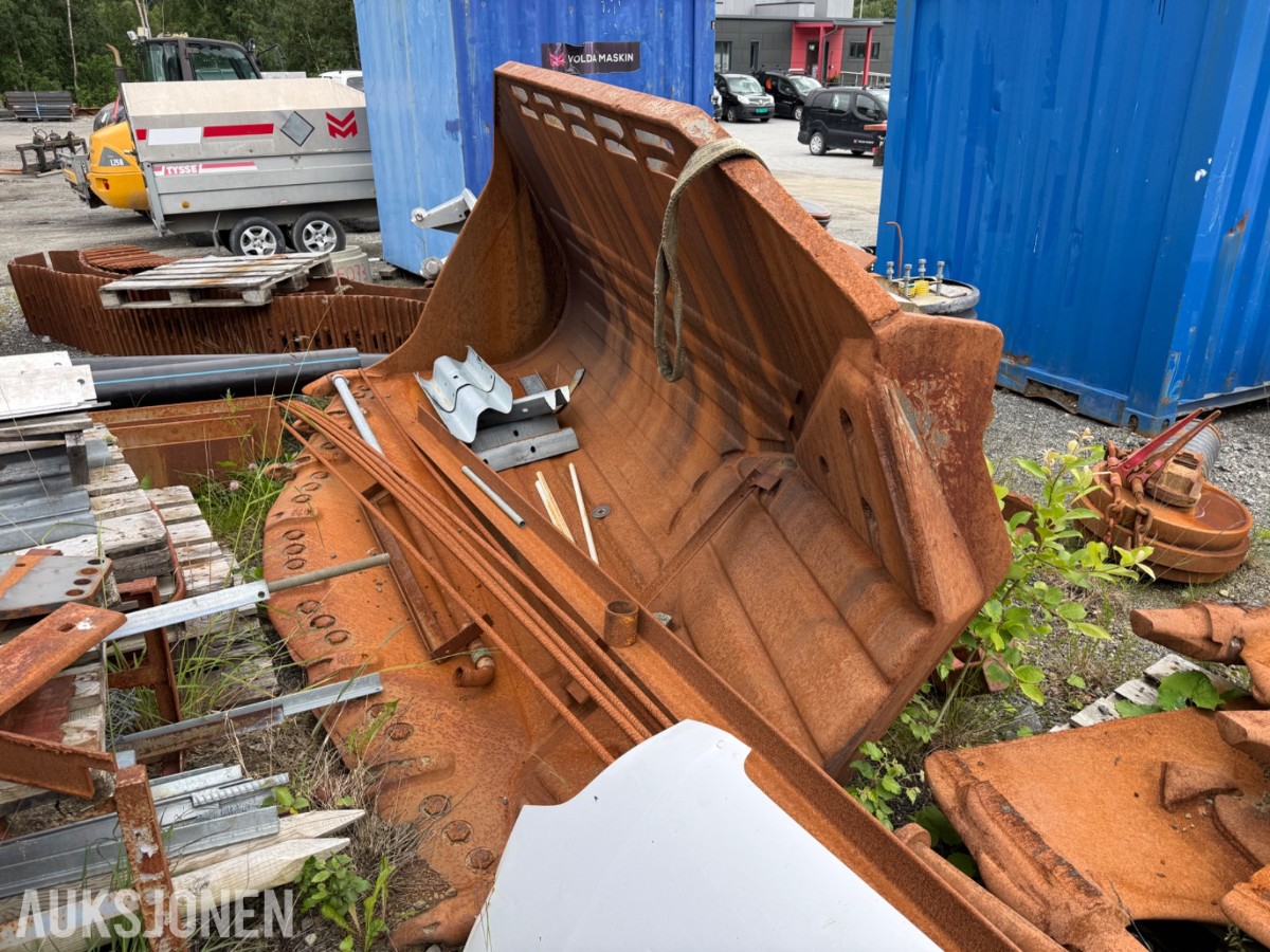 Lameter Sidetippskuffe til Volvo L180H