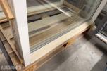 2 stk. Uldal vinduer B110x140 / Fastkarm / Hvite / Nye! 